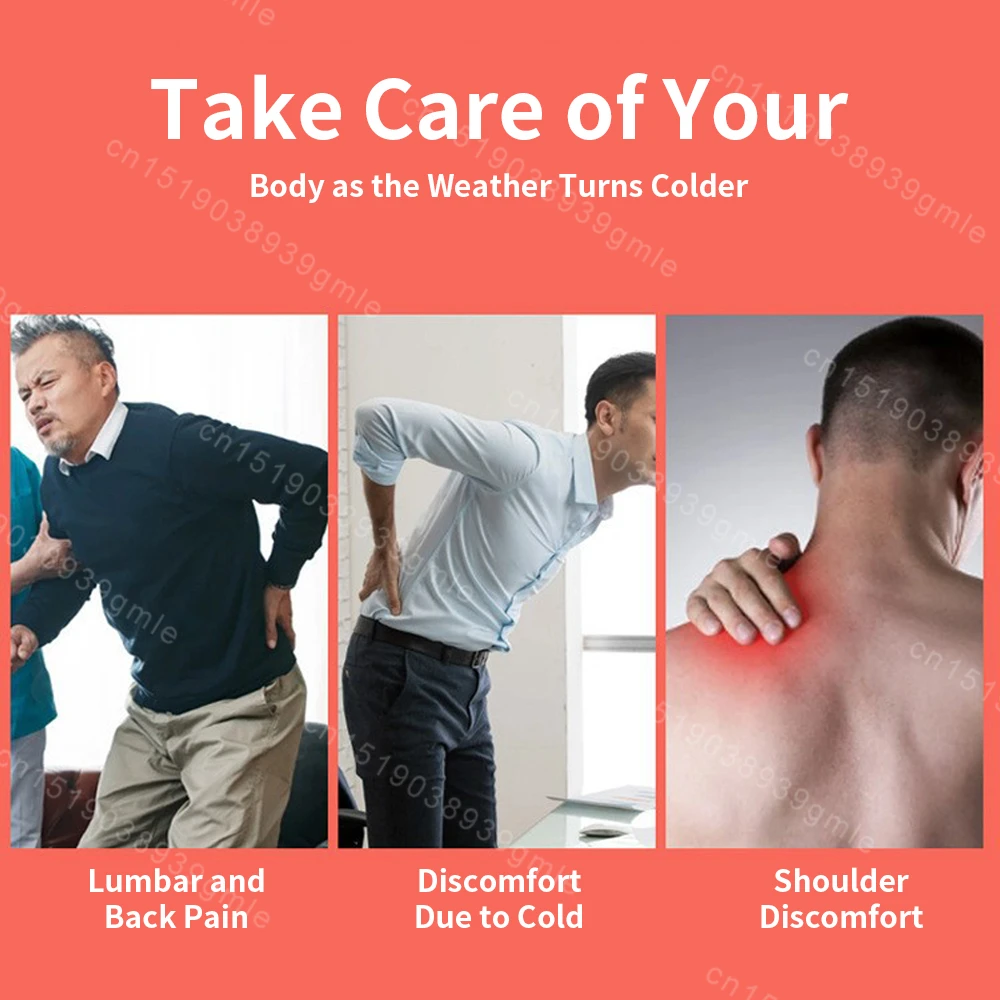 Back Support Belt Shoulder Lumbar Back Discomfort Relieve Tourmaline Magnets Warming Brace Belt Corrector De Postura De Espalda 2