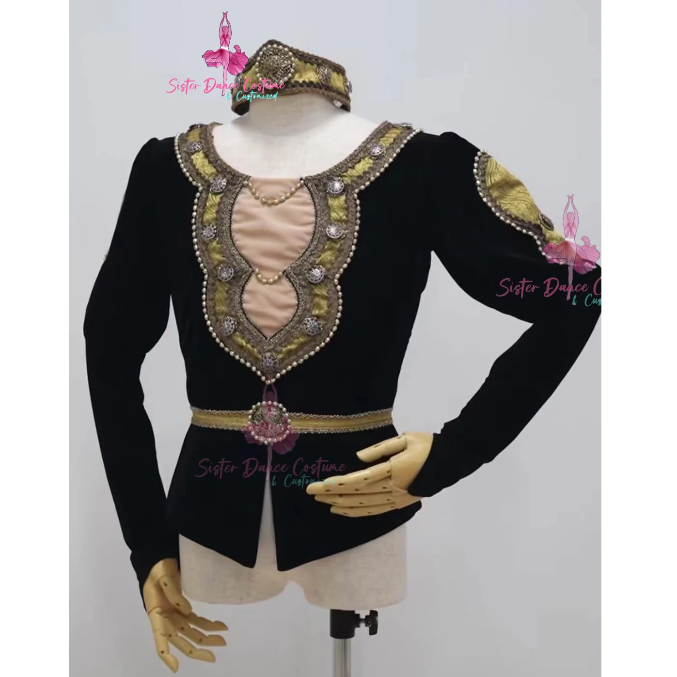 

2024 New Superior personal custom black men's performance competition wear