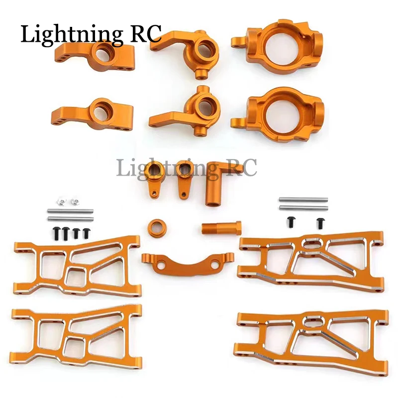 Metal Front/Rear Swing Arm Steering Cup/Group C-seat for 1/10 RC ZD Racing DBX-10 DBX10 10421-S 9102 Desert Buggy Upgrade Parts