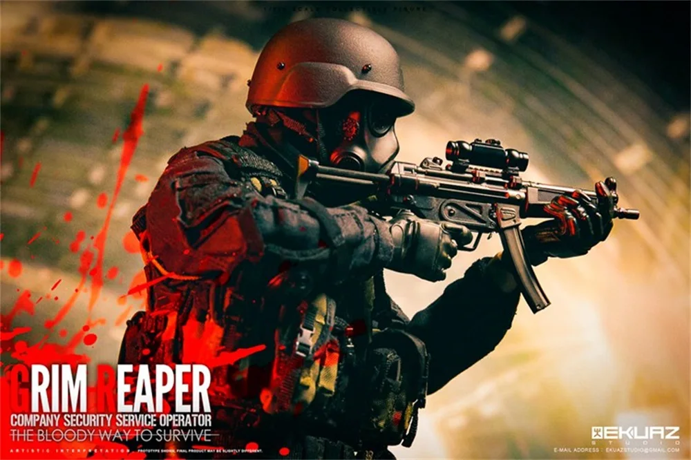 その他 ekuaz studio grim reaper 1/6 EKUAZ Studio Grim Reaper 1/6 Scale Action Figure EKS05