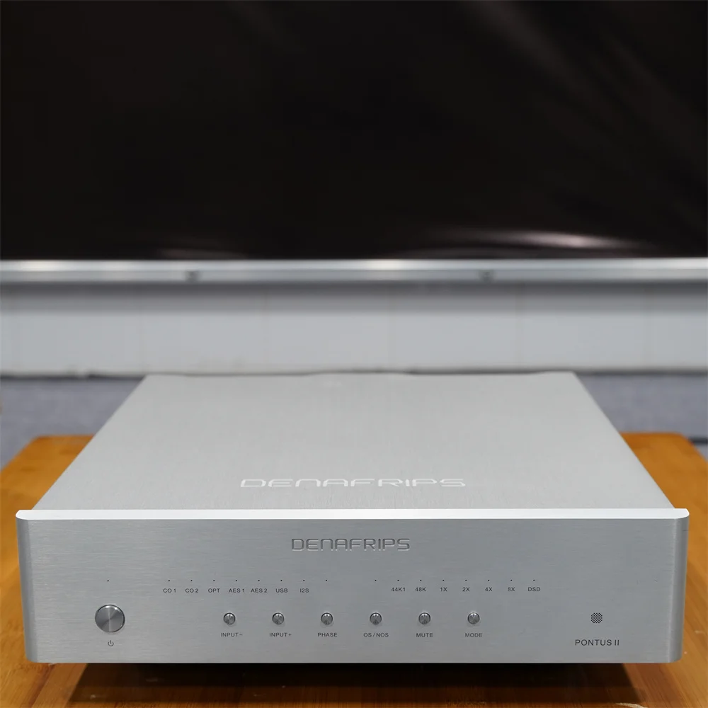 

Denafrips PONTUS II R2R DAC FIFO Pure Balanced 32 steps FIR Filter 24BIT R2R DSD1024 PCM1536KHz USB HDMI IIS I2S Input