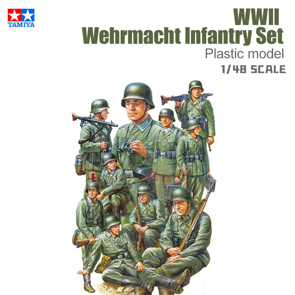 

Пластиковая сборка TAMIYA, модель солдата, набор 32602, пехота сил обороны, масштаб 1/48