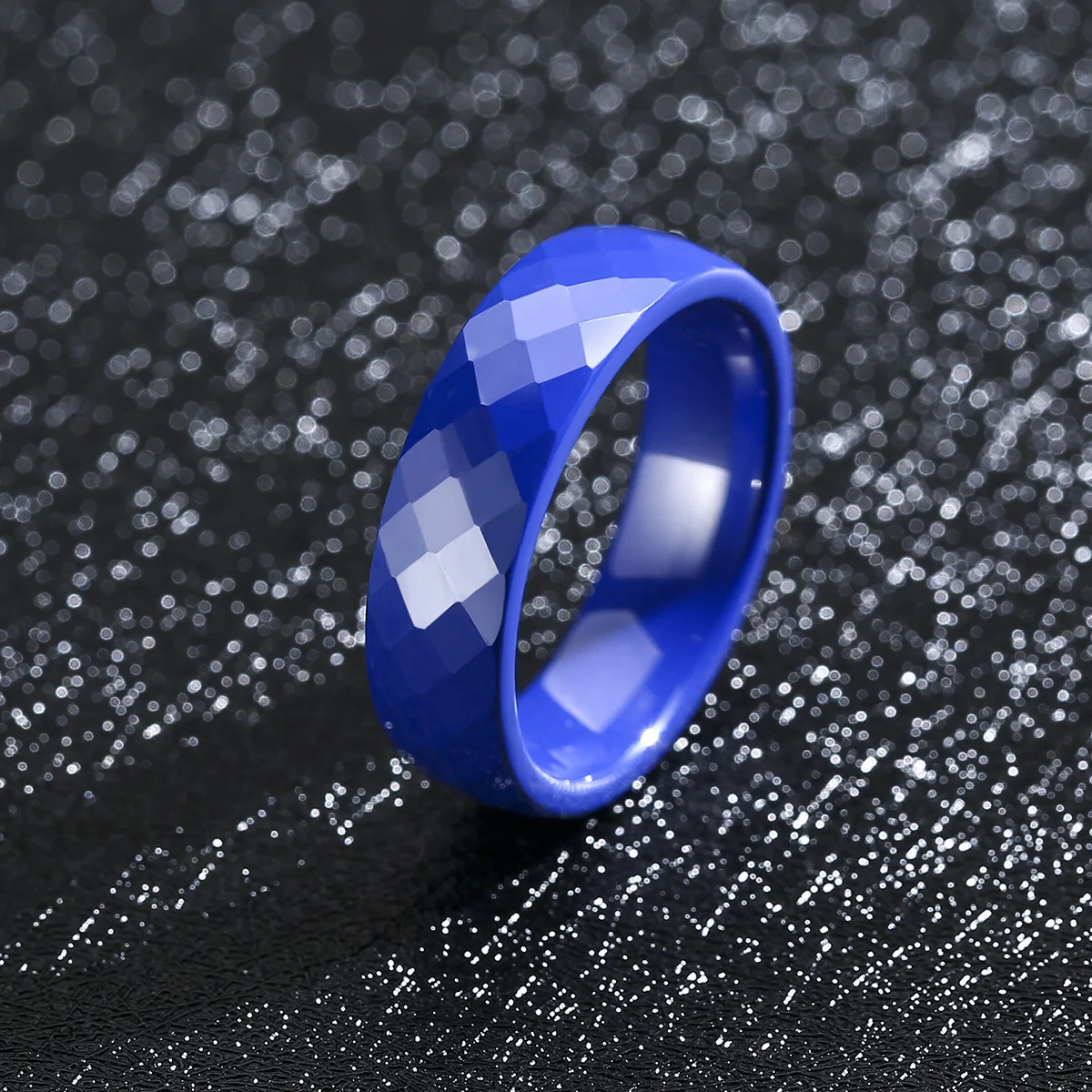Sleek 6mm Unisex Ceramic Ring – Hypoallergenic Plain Wedding or Promise Band