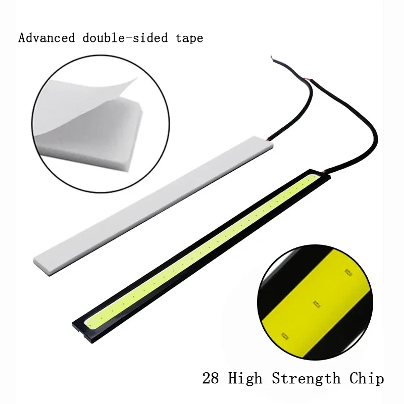 Luci di marcia diurna LED Auto 12V impermeabile - immagine 3