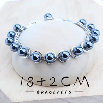 925 الفضة والمجوهرات مجموعات الزفاف اللؤلؤ الأسود الطبيعي الأبيض خاتم CZ أساور أقراط المعلقات قلادة مجموعة النساء مجوهرات الزفاف 3