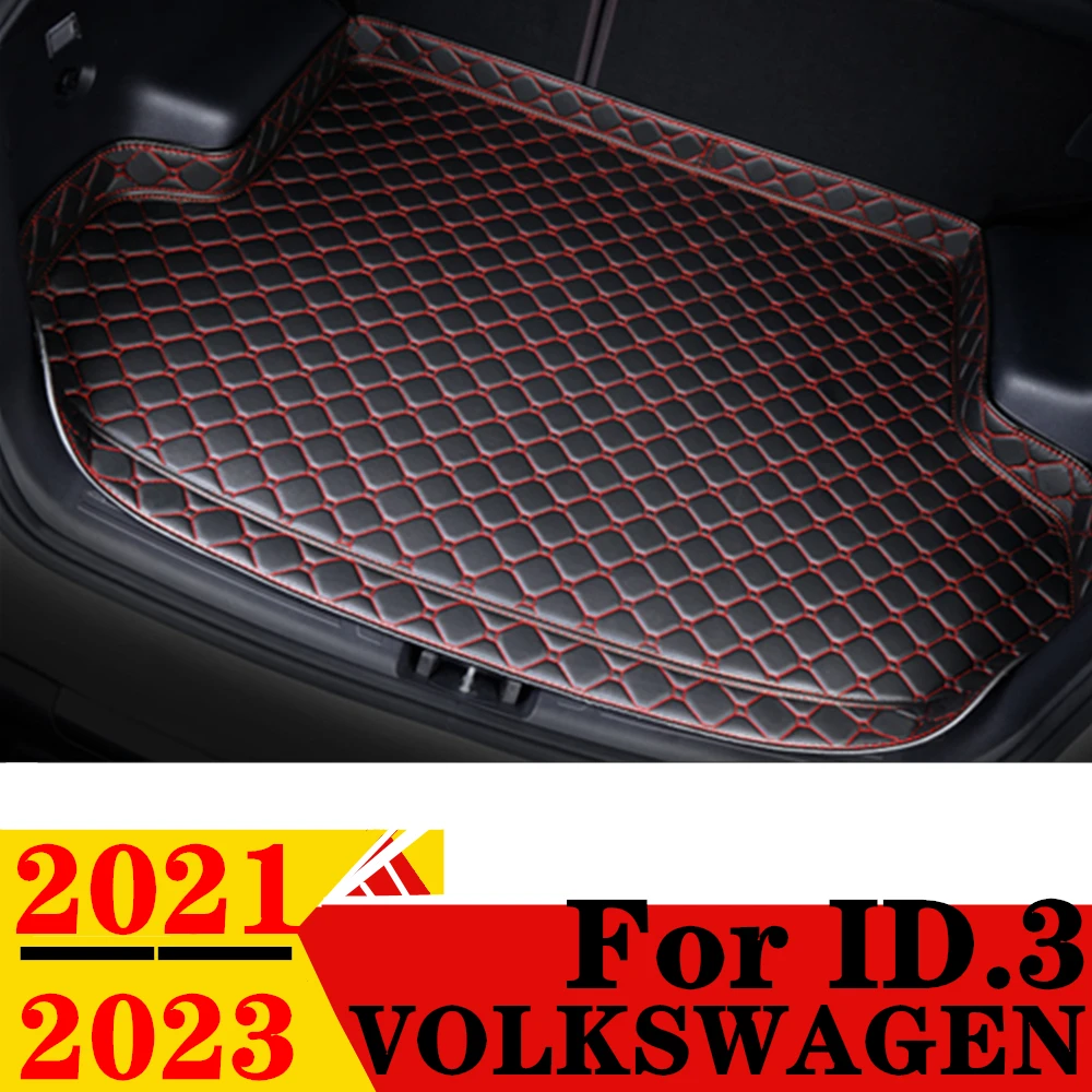 

Car Trunk Mat For Volkswagen VW ID.3 2021-2023 High Side Waterproof Rear Cargo Cover Carpet Pad AUTO Tail Accessories Boot Liner