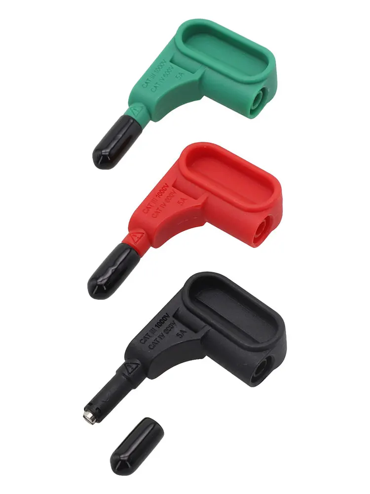 3pcs Magnetic Test Probe Set For 4mm Banana Tips Multimeter Accessories Parts Tools Test Measurement magnetic probe kit