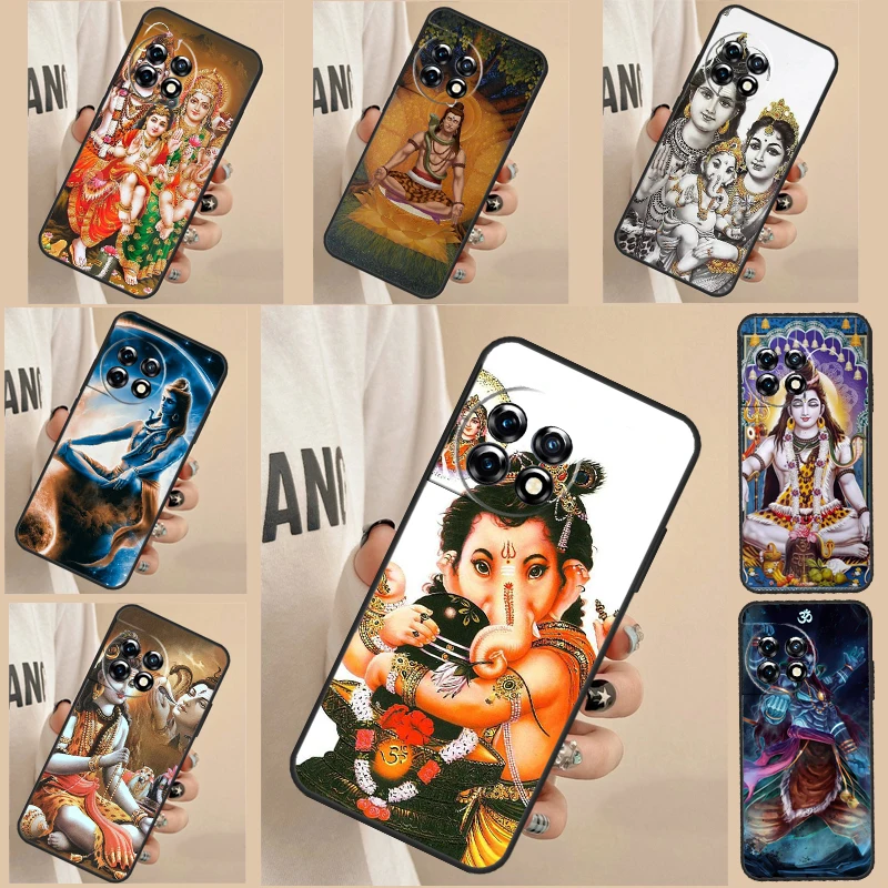 God Diety Hindu Ganesha Shiva Case Per Oneplus Nord 3 2T Ce 2 Lite N10 N20 N30 Oneplus 10T 8T 9R 10R 11 8 9 10 Pro Cover