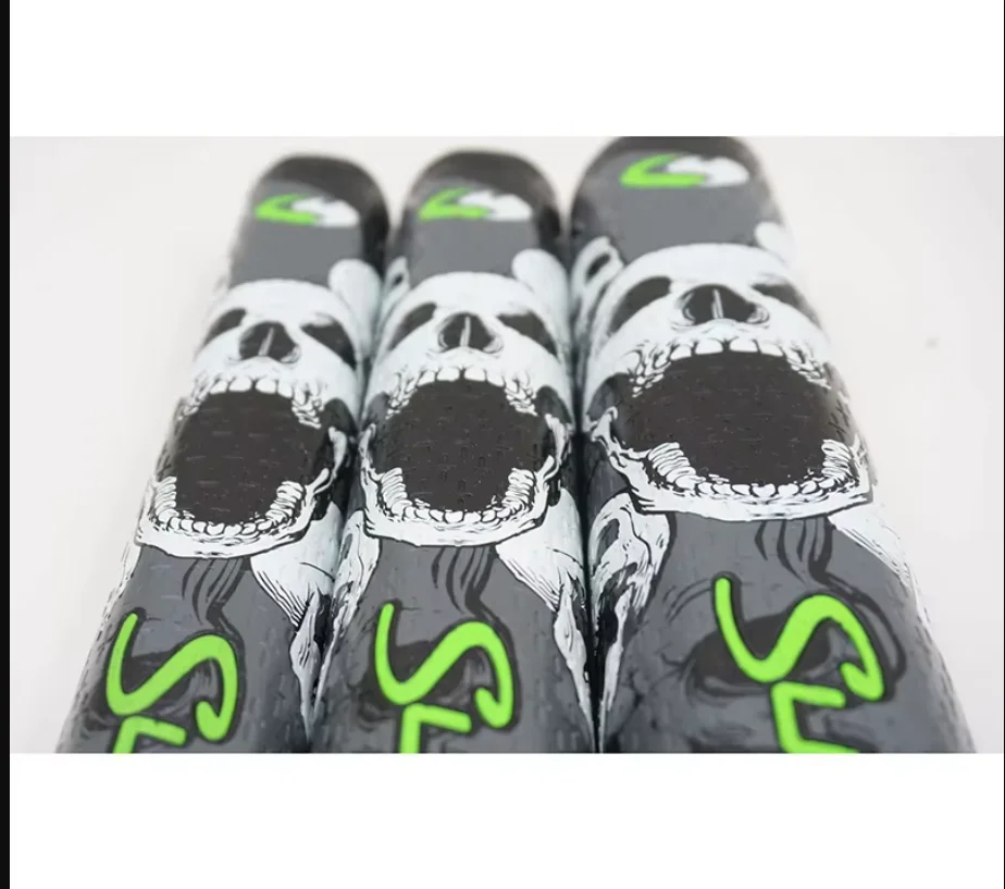 New Golf Putter Grips Skull 2.0/3.0/5.0 Grips Print Golf Club Putter Grip PU Non-slip Wear-resistant 1 Pcs
