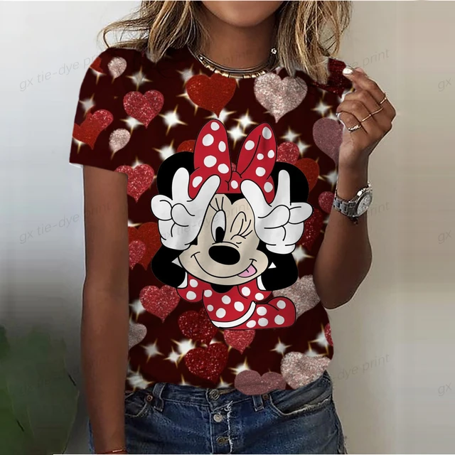 Blusa Infantil Menina Minnie Anime Fofo Manga Longa Disney