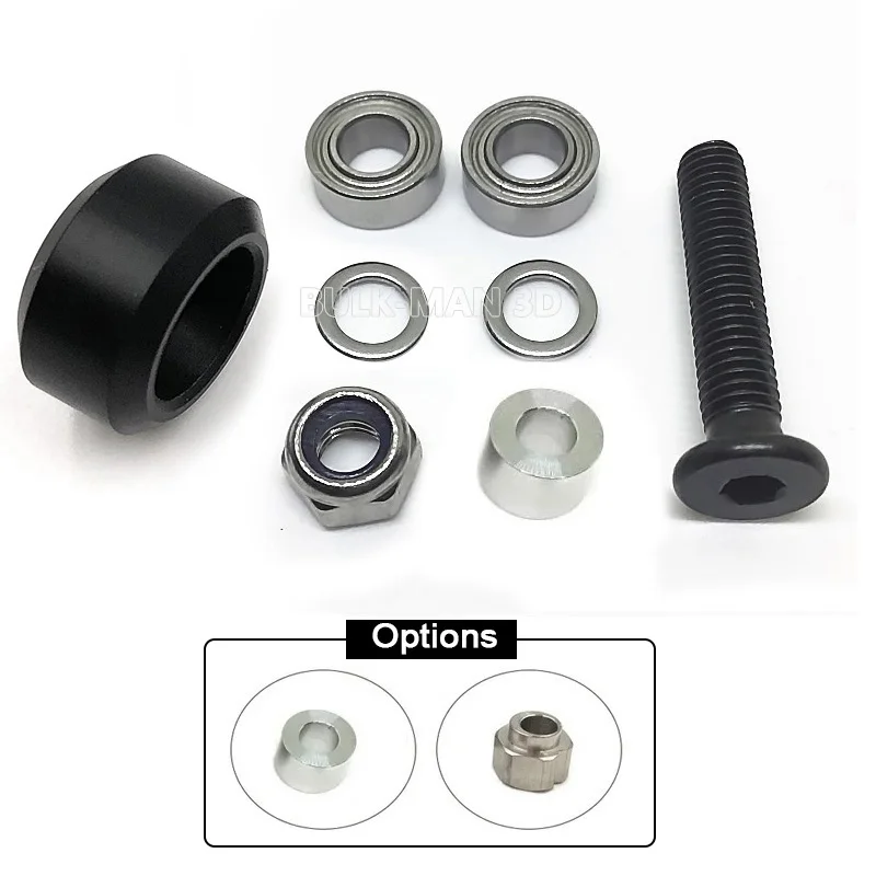 

High Precision Strong Delrin POM Mini V Wheel Kits for V-Slot Linear Rail Aluminum Profile 3D Printer Parts