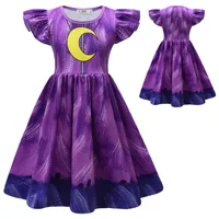 Robes de princesse pour filles, créatures souriantes, Cosplay, Costume d'anniversaire pour enfants, masque d'halloween, dessin animé, tenue décontractée 3