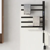 ราวแขวนผ้าเช็ดตัวไฟฟ้าอัจฉริยะในห้องน้ำ พร้อมตัวตั้งเวลา หมุนได้ ควบคุมอุณหภูมิด้วยระบบสัมผัส ติดผนัง ปรับอุณหภูมิได้ 1