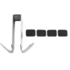 Bathroom Shower Door Hook Stainless Steel Over Glass Door Shower Towel Rack Bathrobe Hanger Holder Punch Free Wall Hooks 5