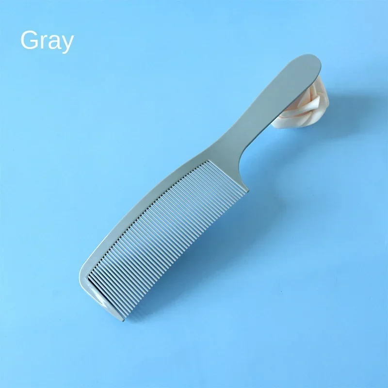 Profesyonel Erkek Saç Kesim Tarak Düz Kafa Kavisli Tarak Kuaförlük Fırça Saç Kesme Tarağı Salon Kuaför Saç Kesme Tarzı Aracı