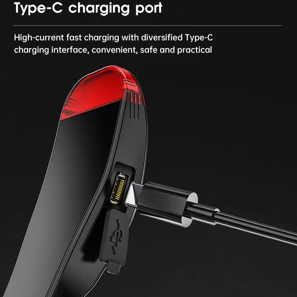 

Фонарь внешний аккумуляторный, лм, USB Type-c, 3 режима