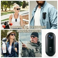 4K HD Mini Vlog Camera with WiFi Wireless Portable Action Body Cam for Sports Travel Photography Pocket Sized Video Recorder 5