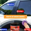 Pro Interior Restorer Wax - CeramicFusion Shield for Leather & Plastic Surfaces with Anti-Yellowing Care 2