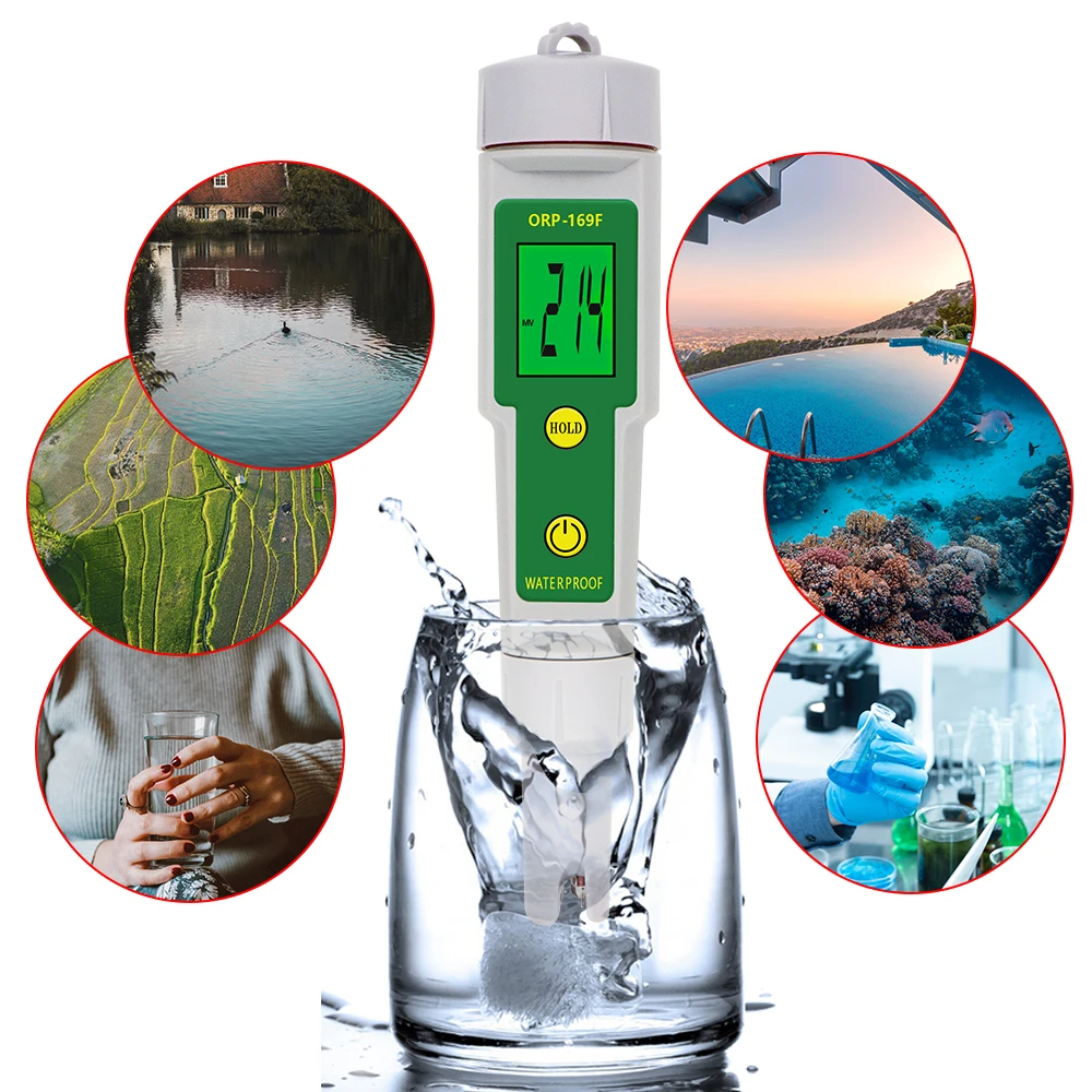 ORP Tester 169E/169F ORP Detector Waterproof Meter for Water Quality Measurement water tester water quality detector
