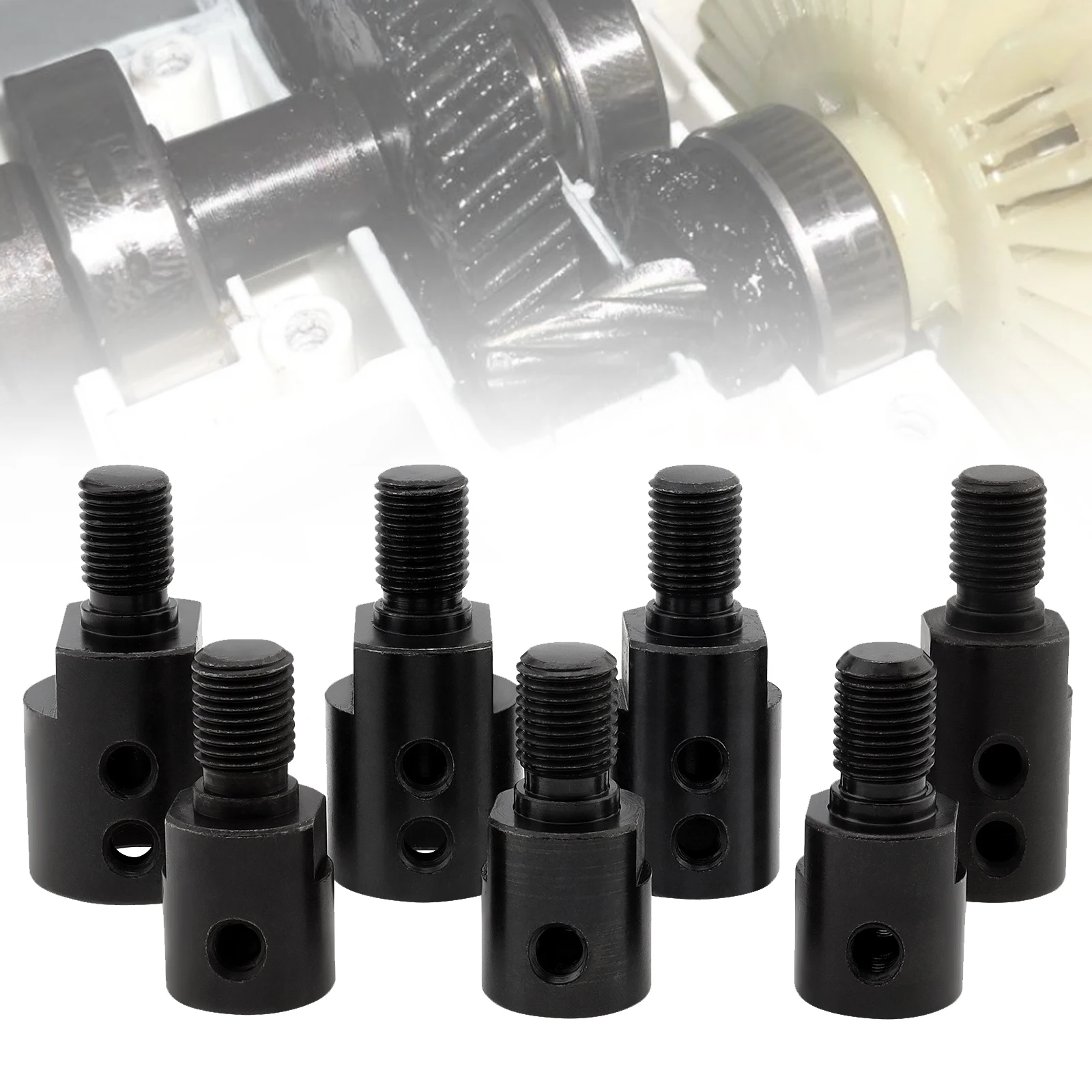 3/8-24UNF Threaded Connecting Rod 5-14MM Inner Diameter Miniature Drill ...