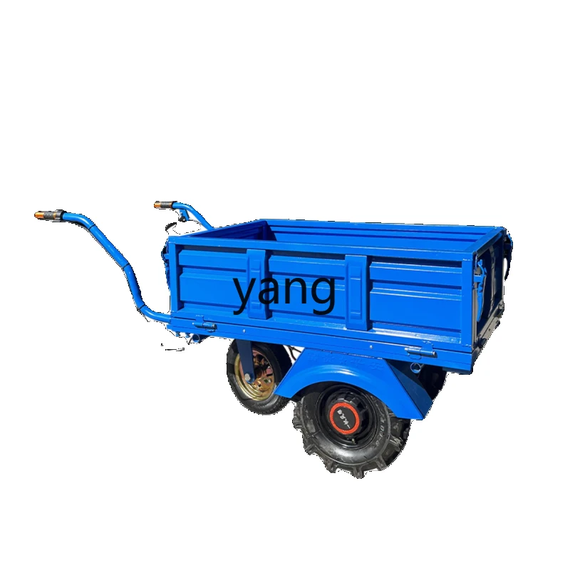 

Yjq Electric Single-Wheeled Cart Agricultural Tricycle Trolley with Bucket Home Wheel Carrier Orchard Climbing Transport