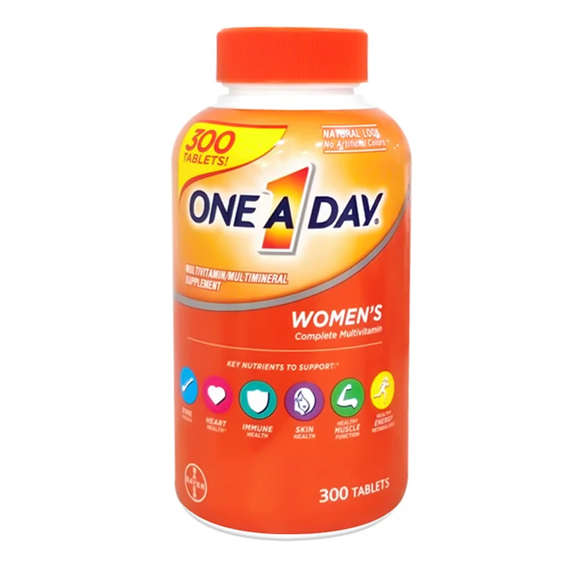 

Bayer One A Day Multivitamin Multimineral Supplement Women's Complete Multivitamin 300 Tablets