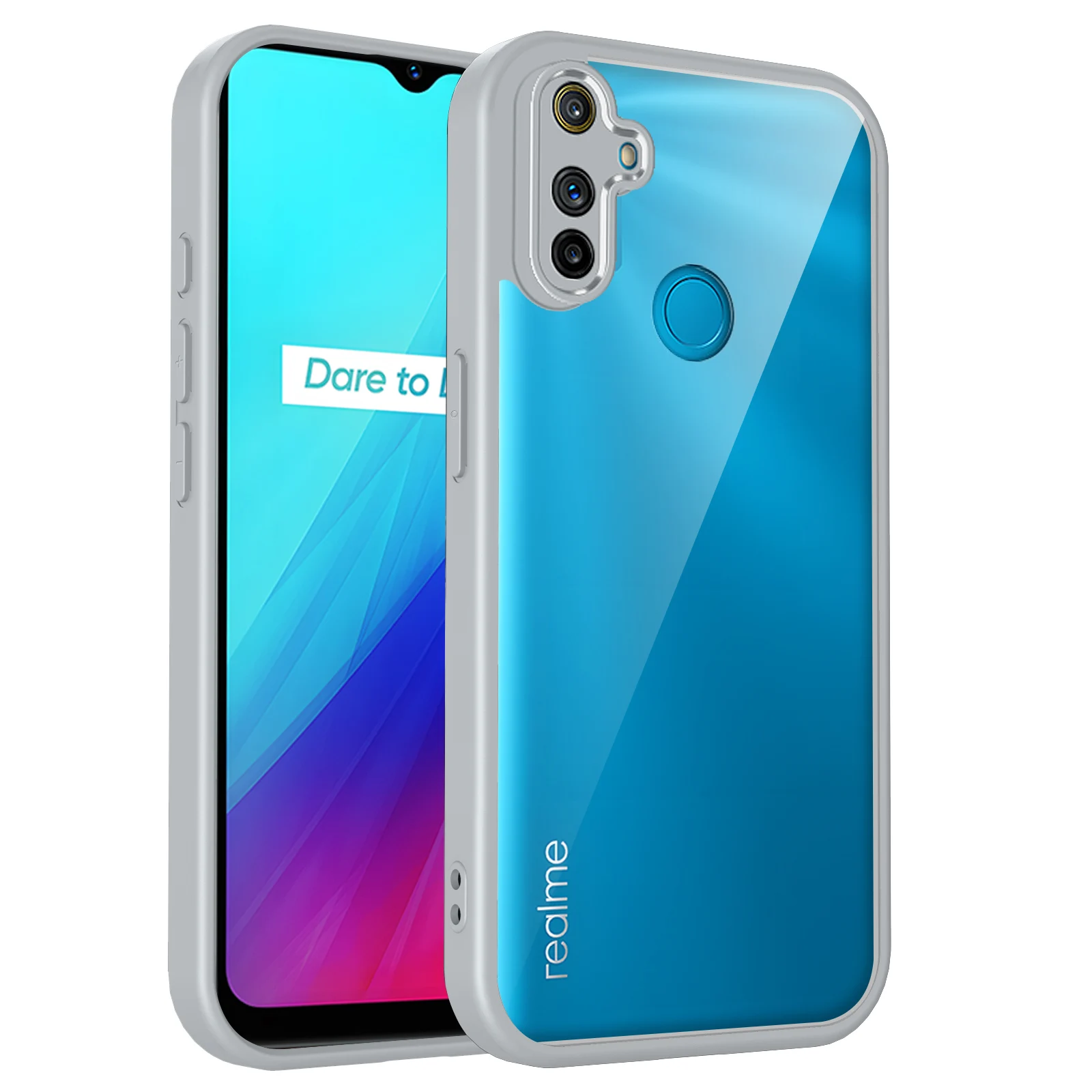 Frosted Skin Feel Protective Phone Case with Camera Protection