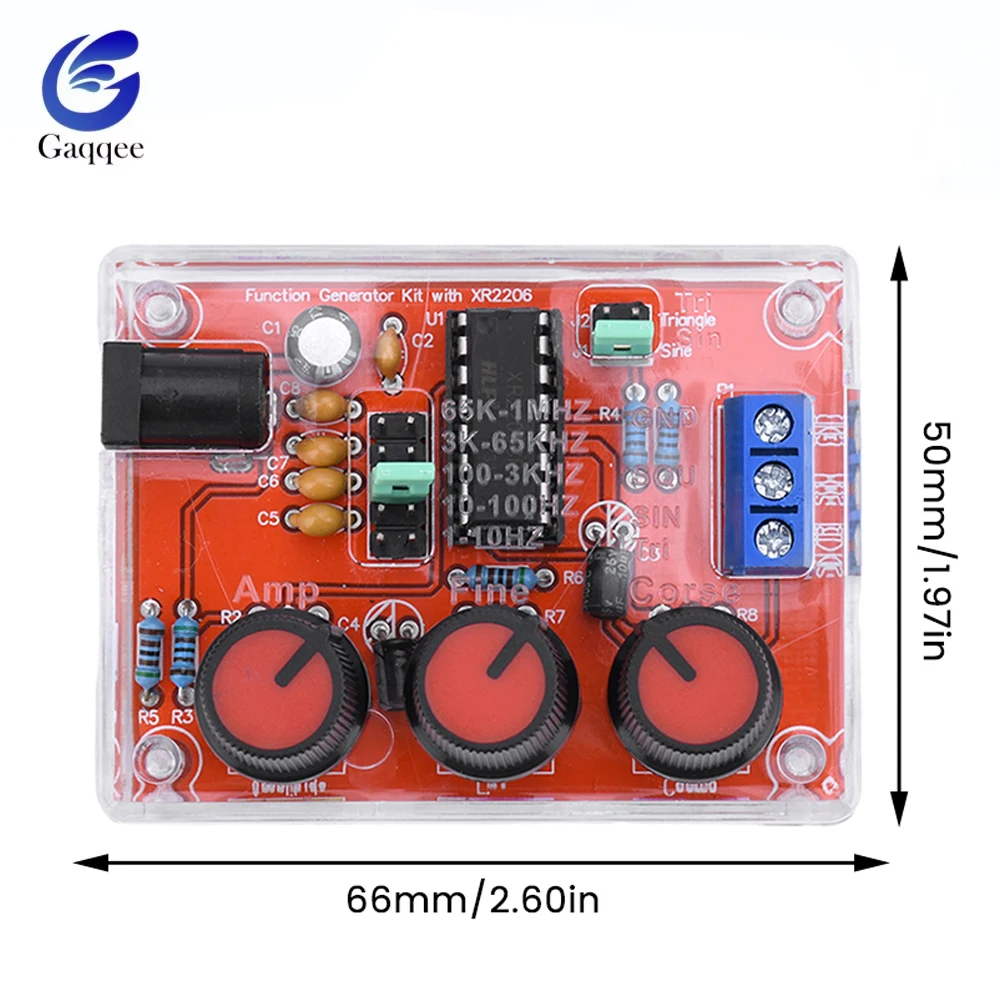 Versatile DIY Signal Generator Kit | Adjustable Frequency & Waveform Outputs