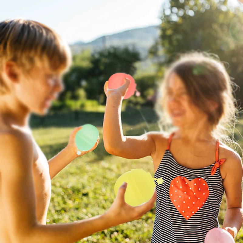 5-30Pcs Reusable Water Balloons for Kids Adults Outdoor Activities, Kids Pool Beach Bath Toys Water Bomb for Summer Games 2