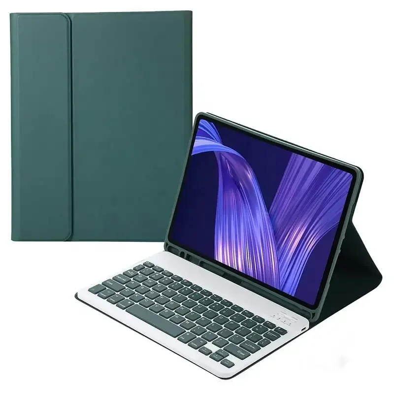 Bluetooth Keyboard & Mouse Magnetic Leather Stand Case Cover