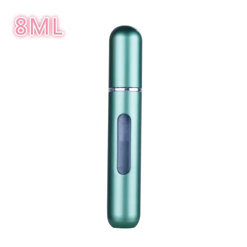 Compact Refillable Travel Perfume Atomizer - Portable 8ml/5ml Spray Bottle