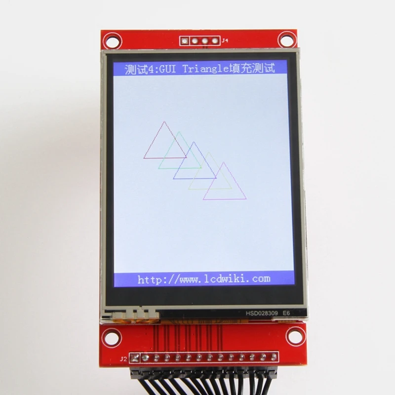 SPI 직렬 TFT LCD 모듈 디스플레이 스크린, 프레스 패널 없음, MCU용 드라이버 IC ILI9341, 2.8 인치, 240X320