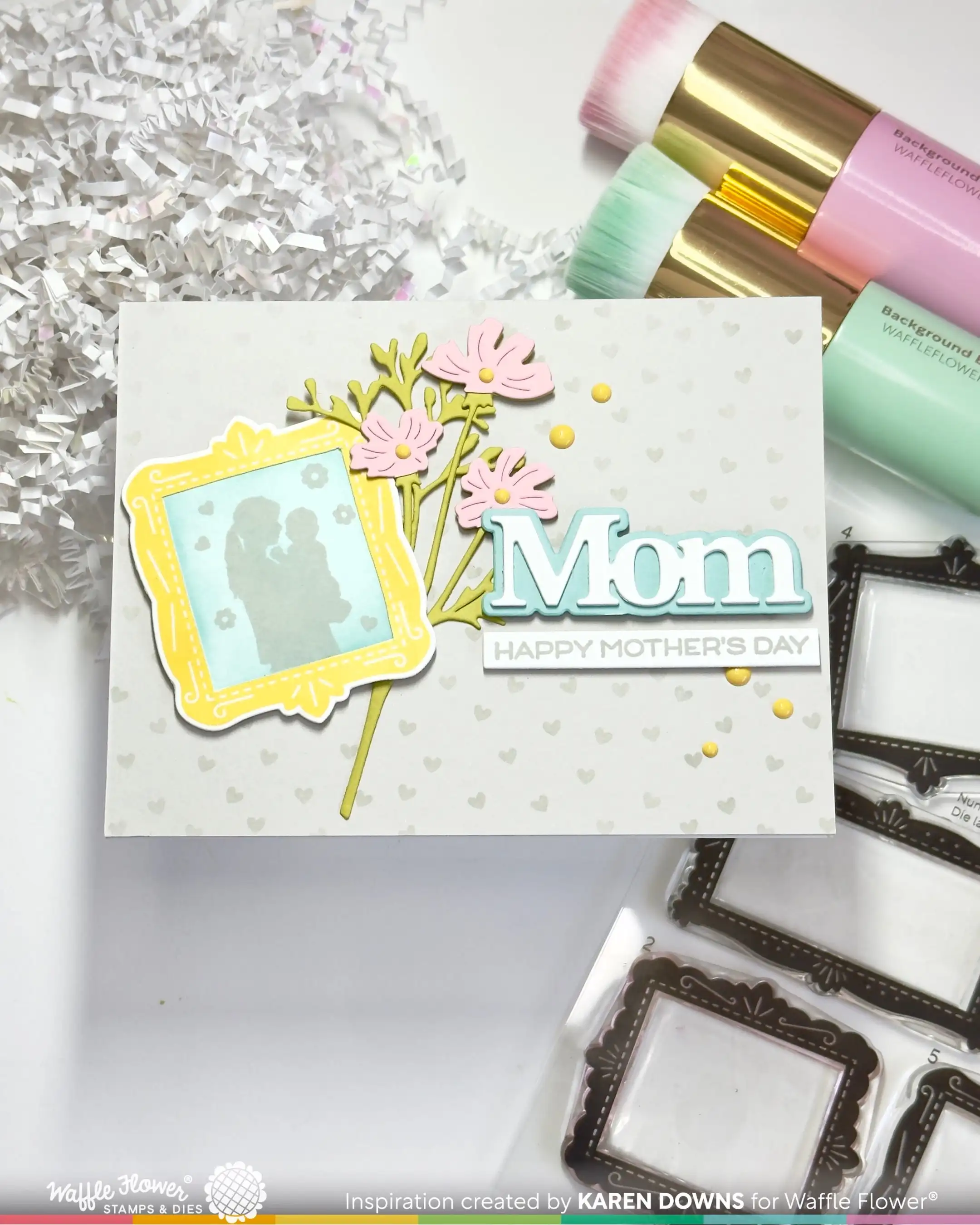 와플 플라워 금속 커팅 다이 DIY 스크랩북 수제 사진 엄마 아빠 감동 스탬프 물결무늬 스텐실 2026년 4월 신제품