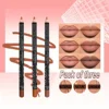 3Pcs Velvet Lipliner Pencil Set, Long-lasting Waterproof Lipstick Matte Finish Cosmetics 1
