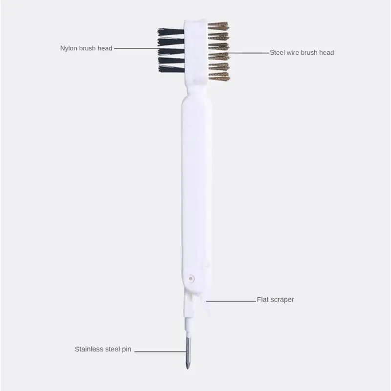 

Gas Stove Cleaning Tools Stainless Steel Pick Needle Pots Unblock Pores Crevice Brush Household Cleaning Tools And Accessories