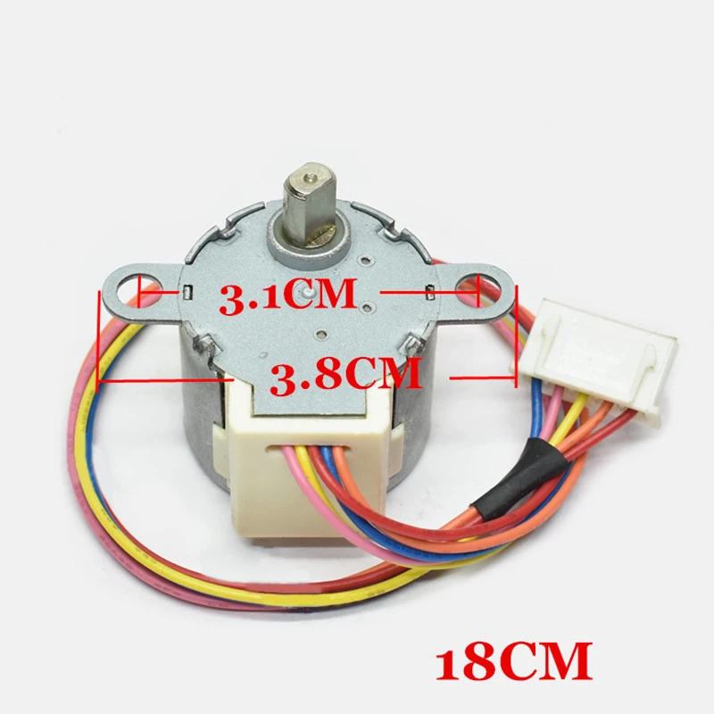 Synchronous Step Swing Motor para Midea Hanging ar Condicionado Condicionador Defletor de Folhas Vento 12v 24byj48 Mp24ga Mp24ga5