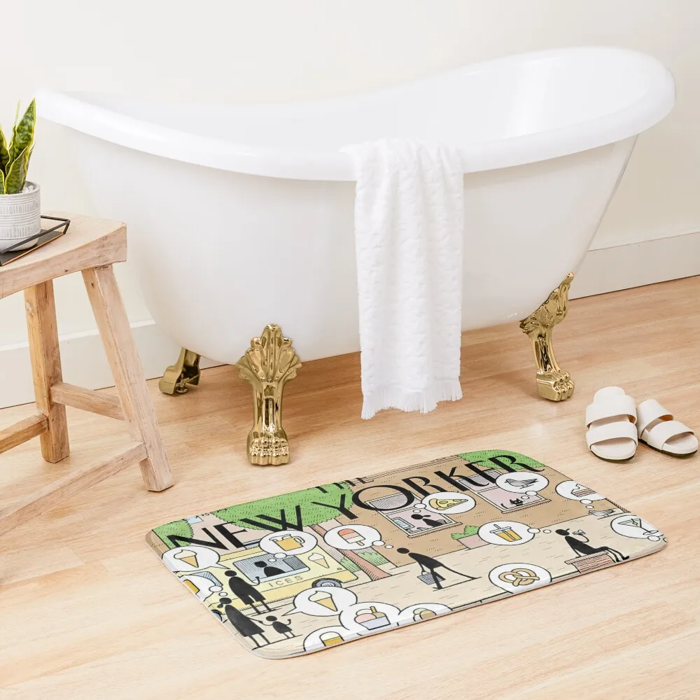

Food & Drink An Archival Issue Bath Mat Non-Slip Shower Bathroom Absorbent Quick Dry Bathroom Deco Bathroom Slip Mat