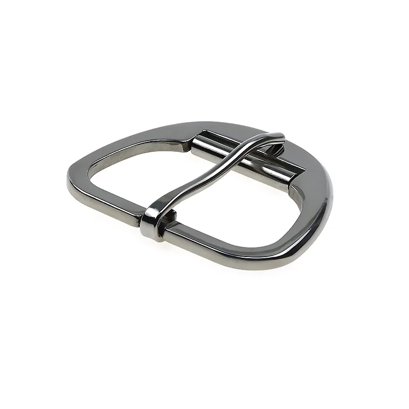 Stainless Steel girth buckle cinch buckle Horse Belly belt with roller Metal Loop End Clip Horse equipment Equestrian Parts