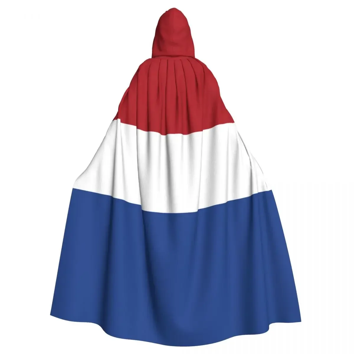 

Hooded Cloak Polyester Unisex Witch Cape Costume AccessoryFlag Of Netherlands