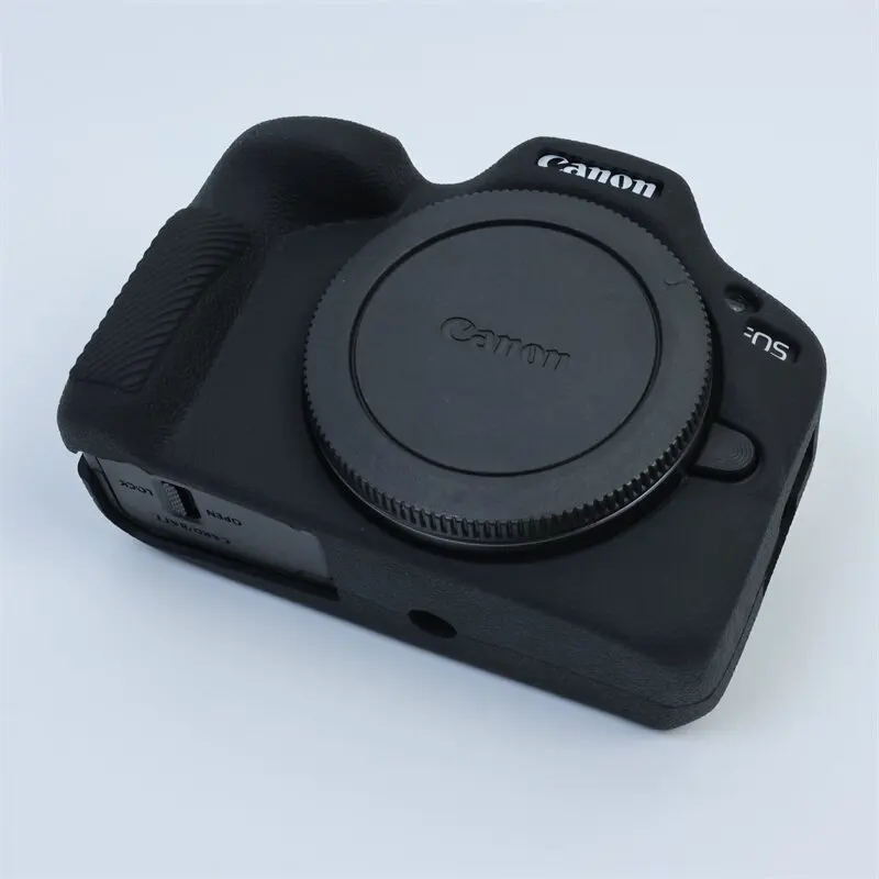 Coque peau en Silicone souple, housse de protection pour appareil photo DSLR, pour Canon EOS R100 R8 R7 R6 R6II R5 R10 R50 R RP 70D 80D 2000D T7-For EOS R7 Rouge- image 18 | Rakuten