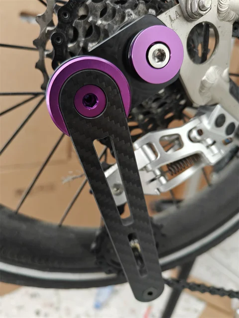 Brompton　P LINE 用 チェーンテンショナー COSPAII製 Amazon.co.jp: BROMPTON P LINE用リアディレイラー チェーン