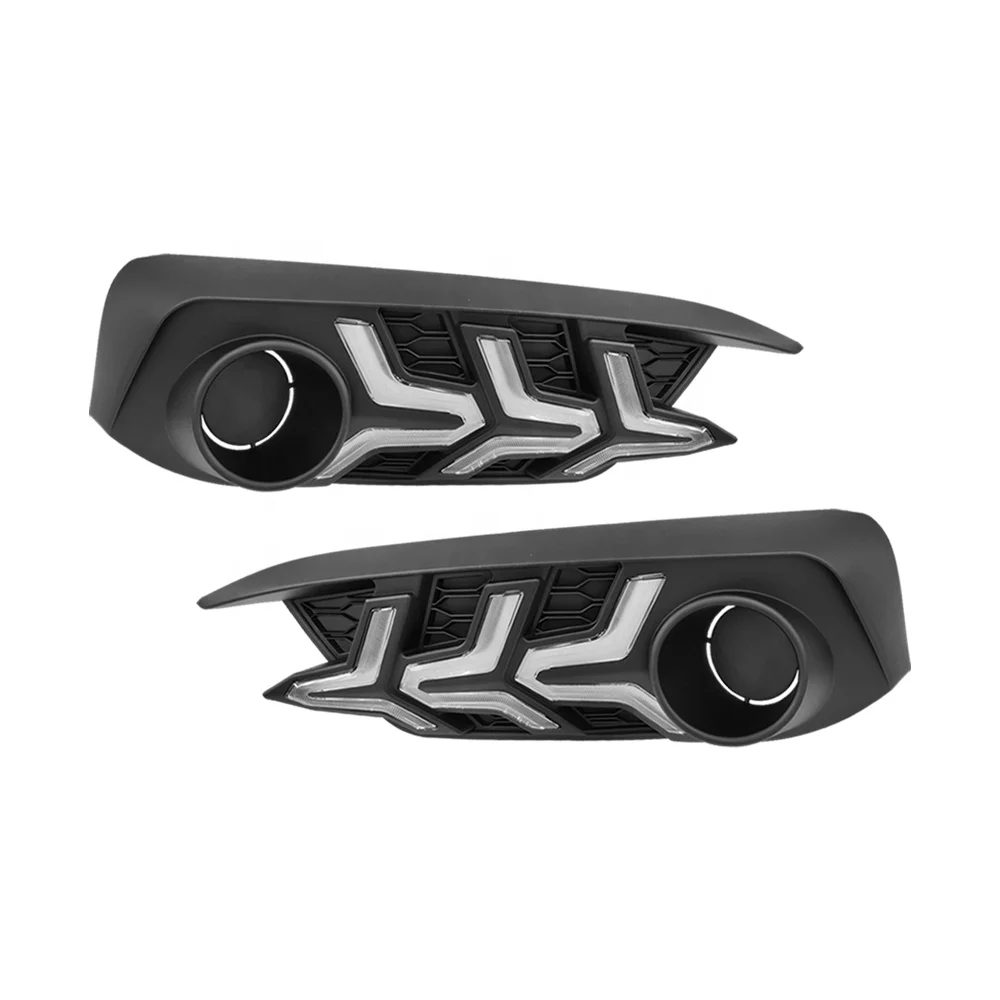 

US Stock LED Daytime Running Light With Turn Signal Lamp for 16-18 Honda Civic