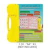 Arabic English Ebook Point Reading Waterproof Sound Hanging Book Children's Early Education Educational Toy Scrabble Letters 6