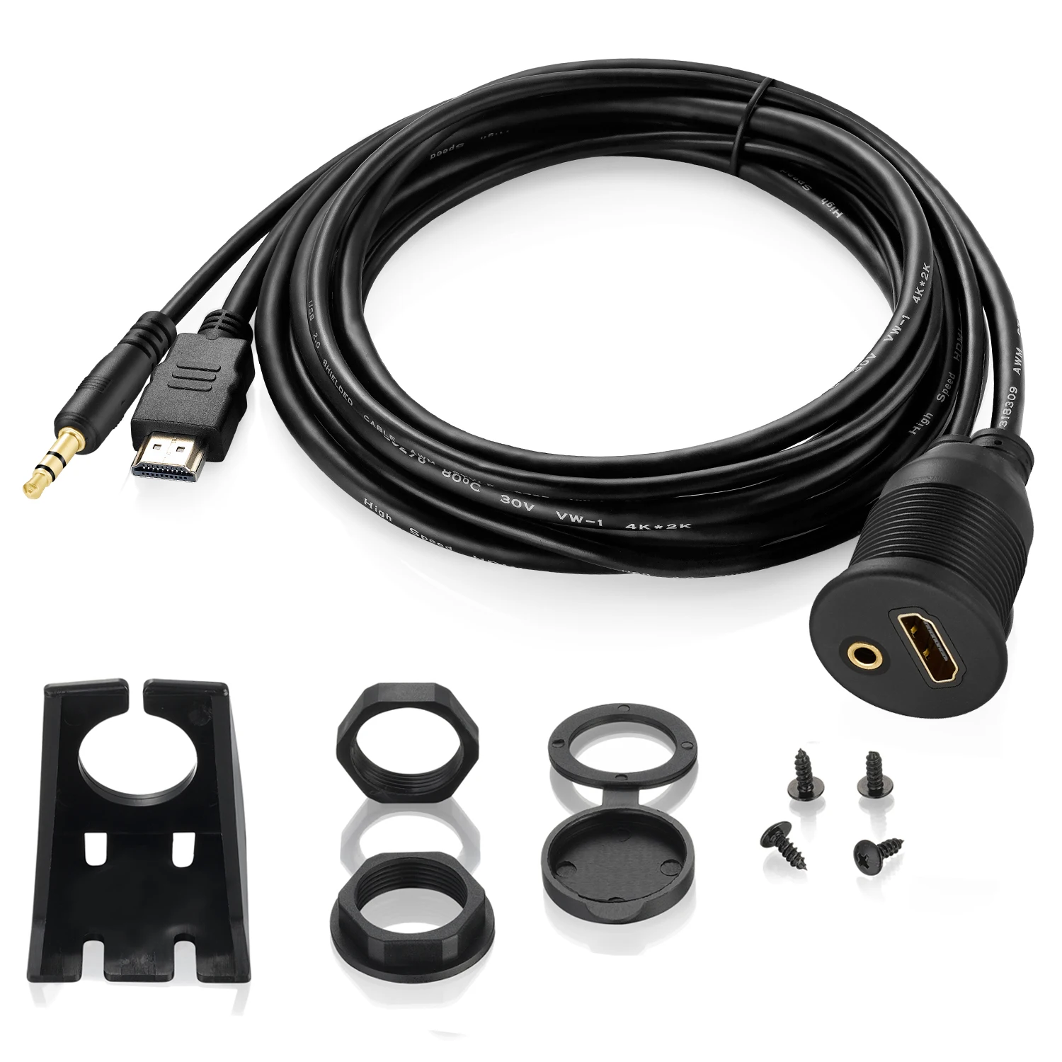 Bochara 3.5mm  + HDMI ȣȯ  ̺ - ÷ Ʈ г   ̺, ڵ  