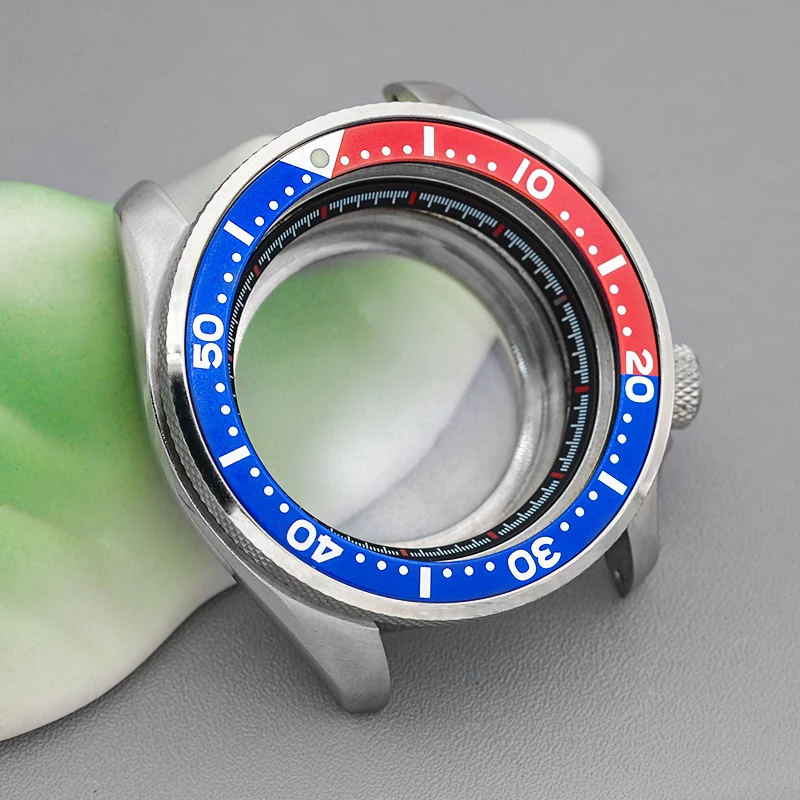 41mm Mod Seiko SKX007 SRPD case fits NH34 NH35 NH36 NH38 movement, sapphire glass transparent back, crown 3.8 replacement case