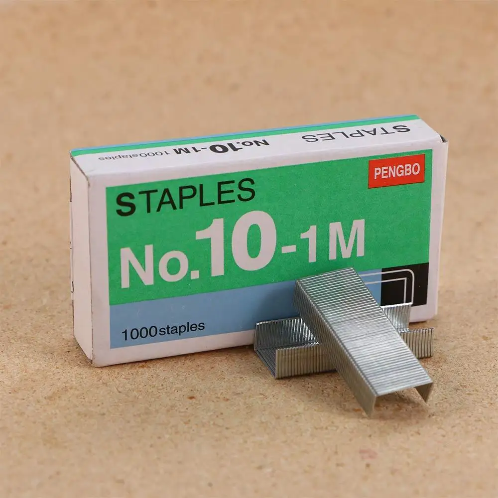 

Universal School Supplies No.10-1M Stationary Anti-rust For Stapler Mini Staple No.10 Binding Stapler Metal Staples Staples