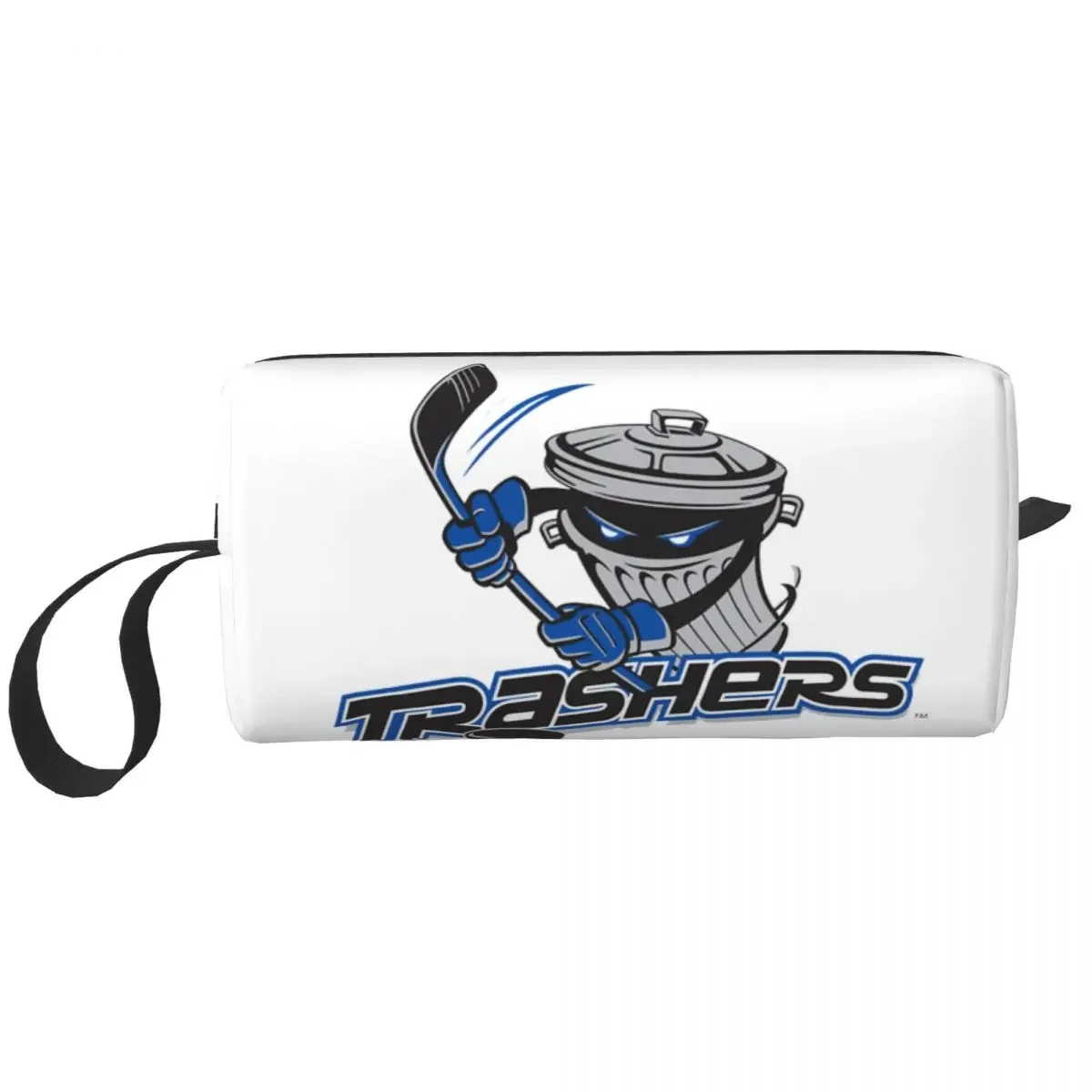 Danbury Trashers Ice Hockey (UHL) Pencil Cases Large Storage Pen Bags Pen Box Pencil Pouch For Boys Girls Stationery Makeup Bag