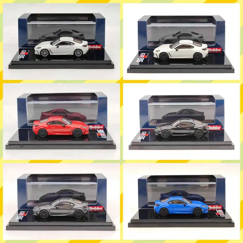 Hobby Japan 1/64 GR86 RZ 3BA-ZN8 Diecast Toys Car Models Limited Collection Auto Toys Gifts