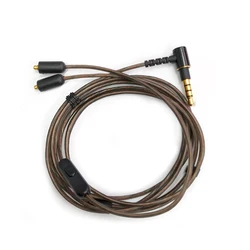 Premium Replacement MMCX Audio Upgrade Cable - 1.2m (Chocolate)
