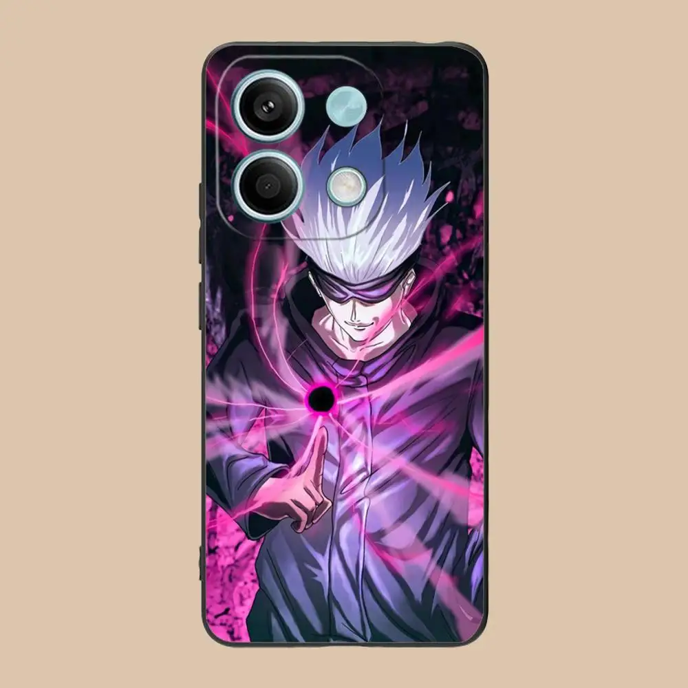 Colorful Satoru Gojo Phone Case - Jujutsu Kaisen-inspired Design